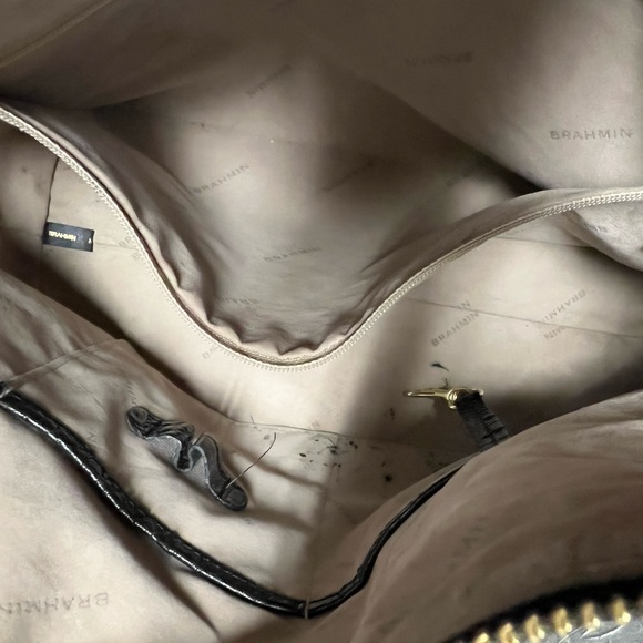 Brahmin bag Melbourne black shoulder bag - Picture 12 of 12